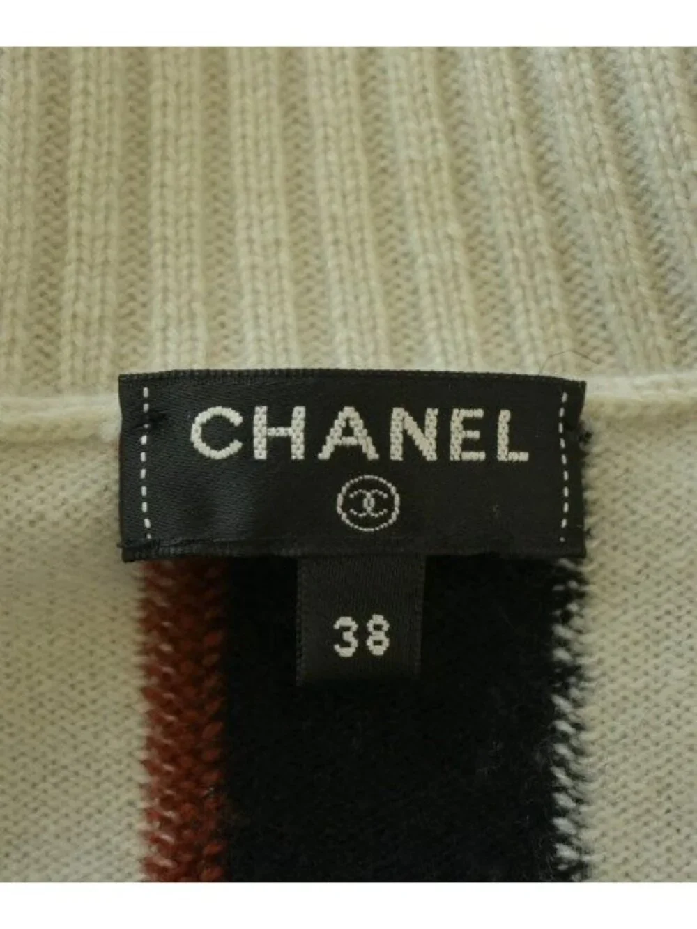 Chanel Knit Sweater Ivory